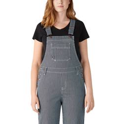 Dickies womens Boyfriend Bib Overall, Stonewashed Hic