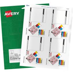 Avery 3 GHS Secondary Container Handwrite-Only Labels