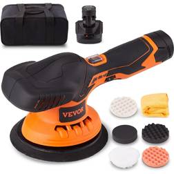 VEVOR Cordless Buffer Polisher, 6-Inch Random Orbital