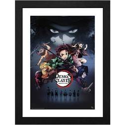 ABYstyle Demon Slayer Slayers Poster Framed Art