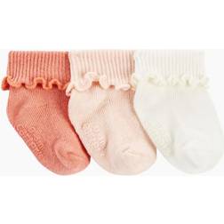 Carter's Baby Ribbed Booties 3-pack