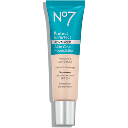 No7 Protect & Perfect Advanced All In One Foundation SPF50+ Warm Beige