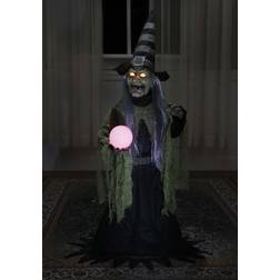 Visions 36 Fortune Teller Witch Animated Prop