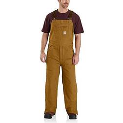 Carhartt Loose Fit Washed Duck Insulated Bib Overall