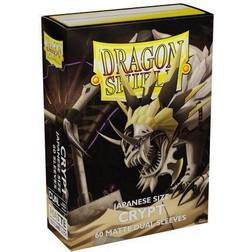 Dragon Shield Small/Japanese Size Deck Protectors Matte Dual: Crypt 60 lommer Yugioh Sleeves #AT-15152