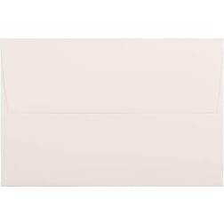 Jam Paper A8 Strathmore Invitation Envelopes 5 1/2 x 8 1/8 Natural White Pinstripe 50/Pack