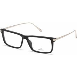 Omega OM5014 001 Men's Eyeglasses Black Size 58 Frame Only