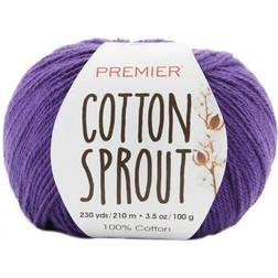 Premier Yarns Cotton Sprout Yarn-Purple