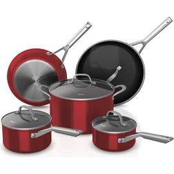 Ninja Foodi NeverStick Essential 9-Piece Cookware Set with lid