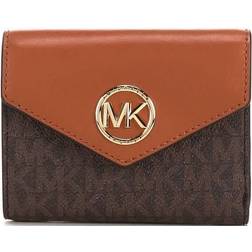 Michael Kors Trifold Brieftasche Greenwich Medium - Braun