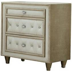 Coaster Antonella 3-drawer Bedside Table