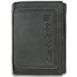 Carhartt Men's Detroit Trifold Wallet Gravel