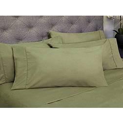 Sweet Home Collection 1500 Supreme Sage Color Bed Sheet Green