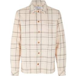 Samsøe Samsøe & Taka Overshirt Oatmeal