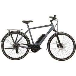 Raleigh Motus Crossbar Derailleur Hybrid e-Bike - Grey/Blue Unisex