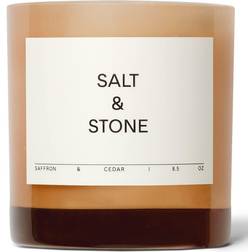 Salt & Stone And Saffron Cedar 240G Scented Candle