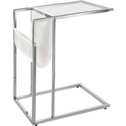 Monarch Specialties Modern Rack Tempered Small Table