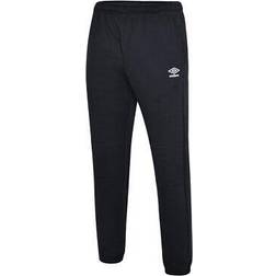 Umbro Mens Club Leisure Jogging Bottoms black/white