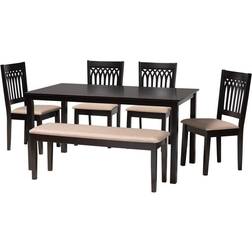 Baxton Studio Genesis Modern Dining Set