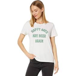 Lucky Brand Women's Graphic-Print Short-Sleeve T-Shirt Snow White Snow White