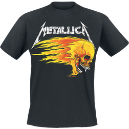 Metallica Flaming Skull Tour Tee T-Shirt black