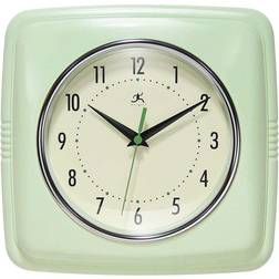 Infinity Instruments Square Retro Meadow Mist Wall Clock