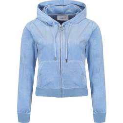 Juicy Couture Classic Velour Robertson Hoodie - Della Robia