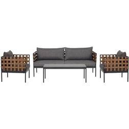 Envy Dicte Loungesæt, 1 borde inkl. 2 stole & 1 sofaer