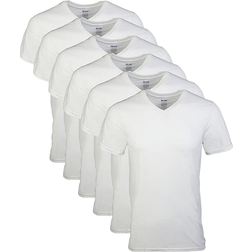 Gildan V-neck T-shirts 6-pack - White