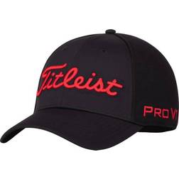 Titleist Tour Sports Mesh Hat - Black/Red