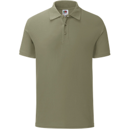 Fruit of the Loom Men's Iconic Polo Shirt - Classic Olive Green
