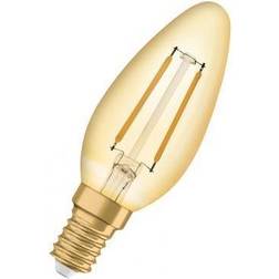 LEDVANCE 1906 kerte guld fil 220lm 2,5W/824 E14