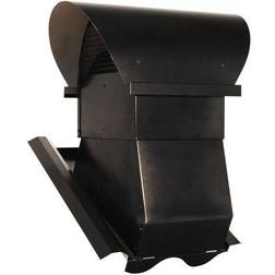 ABC ABC Vent ABC-VHS Hætte 125-160 mm 60 cm, Sort