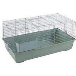 Little Friends rabbit guinea pig bunny big large cage 100cm silver/beige tier