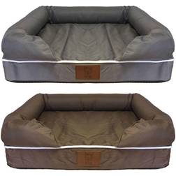 Bunty Brown, Small Cosy Couch Mattress Dog Bed