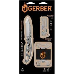 Gerber Paraframe I + Mullet + Barbill Fickkniv