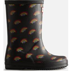 Hunter Classic Rainbow-Print Wellington Boots Toddler