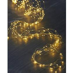 Sirius Squeaky Clear/Gold Lyskæde 350 Pærer