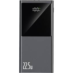 Tech-Protect PB12 22.5W Powerbank 2 x USB-A 1 x USB-C 10.000 mAh Grå