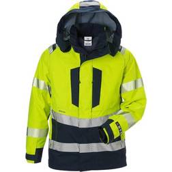 Fristads GORE-TEX arbejdsjakke 4095, Hi-vis Gul/Marine