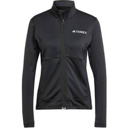 adidas Terrex Multi Light Fleece Full-zip Jacket - Black