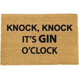 Knock Knock It's Gin O'Clock Black