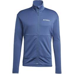 adidas Terrex Multi Light Fleece Full-Zip Jacket - Wonder Steel