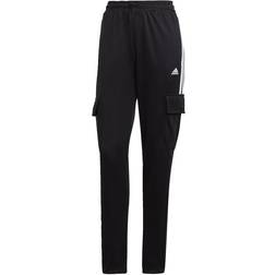 adidas Women's Sportswear Tiro Cargo Tracksuit Bottoms - Black/White