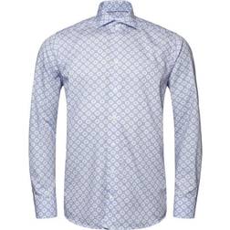 Etón Slim Fit Hemd - Blau