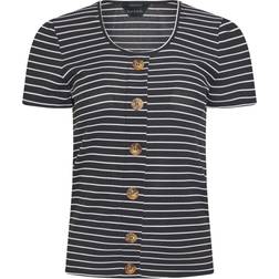 Pixie Petite Printed T-Shirt - Black