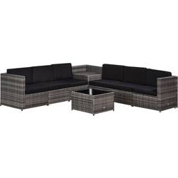 OutSunny 8Pcs Outdoor Lounge Set