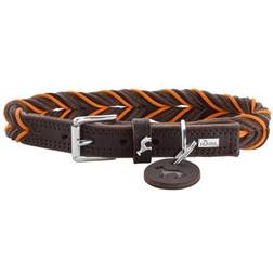 Hunter Collar Solid Education Cord Cow Brown/Orange