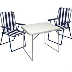 Aktive Conjunto de muebles Boris (3 pzs. Blanco, Azul)