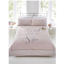 Rapport Wish Upon A Star Set Duvet Cover Pink